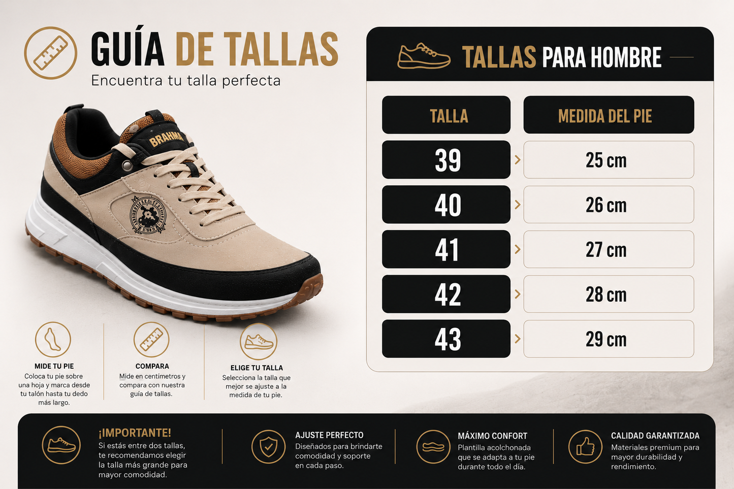 Calzado Casual Brahma Style 👟