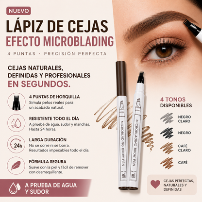 Compra 1 y llevate 2 ⚡ Lapiz Para Cejas Efecto Microblading