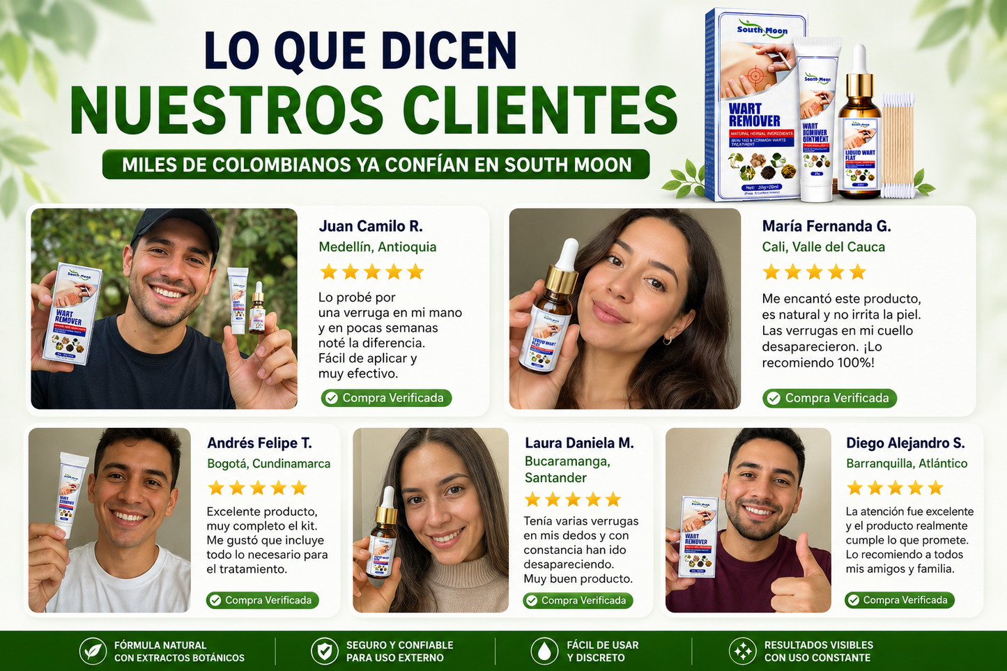 Crema + Sérum ELIMINADOR DE VERRUGAS