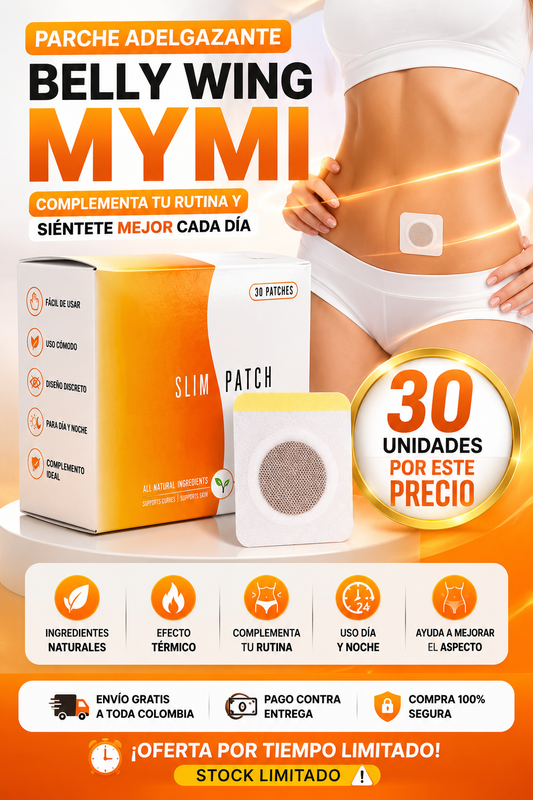 🔥 ¡El parche que está revolucionando la forma de cuidar tu abdomen! Parche adelgazante slim x30
