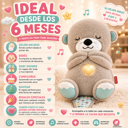 Peluche Interactivo Nutria De Respiració 💙👶🦦
