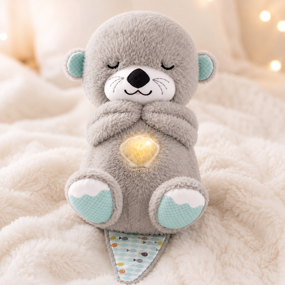 Peluche Interactivo Nutria De Respiració 💙👶🦦