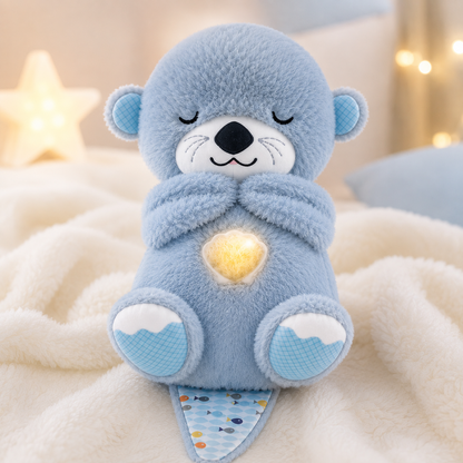 Peluche Interactivo Nutria De Respiració 💙👶🦦