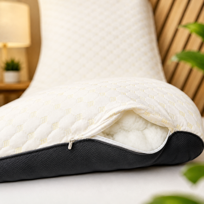 😴 Almohada Ergonómica Cervical™ – El Confort que Tu Descanso Estaba Esperando
