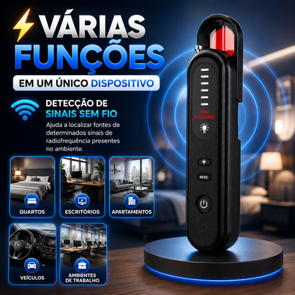 🛡️ Detector Multifunción de Señales y Cámaras – Más Control y Tranquilidad Dondequiera que Vayas