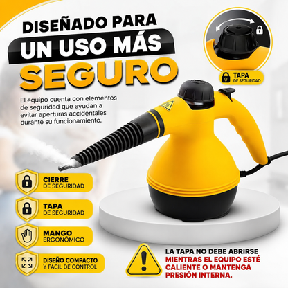 Maquina de vapor 350 ml / 1050W 💨