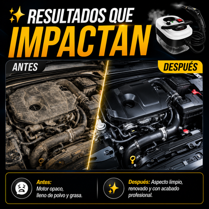 Limpiador a vapor presurizado alta temp
