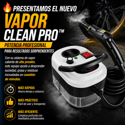Limpiador a vapor presurizado alta temp