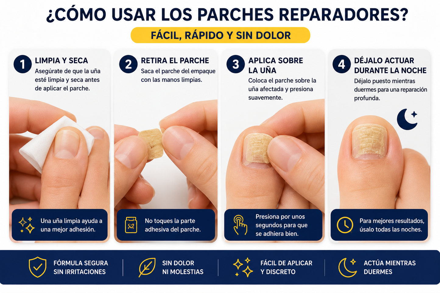 Parches Para Hongos En Uñas 🍄