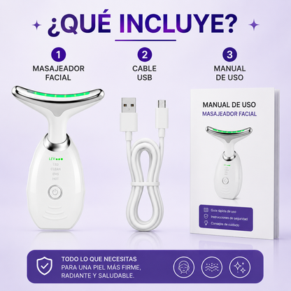 El Masajeador Facial LED que Está Transformando Rutinas de Belleza 💎✨