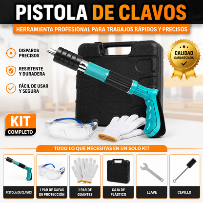 PISTOLA DE CLAVOS SIN REMACHES 🔥