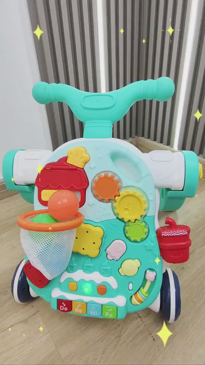 👶 CAMINADOR DE BEBÉ 4 EN 1 / ¡Diversión, aprendizaje y primeros pasos
